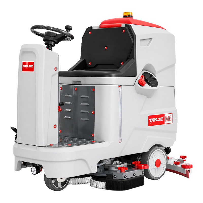 日喀则坦洁驾驶式洗地机M6【双刷】